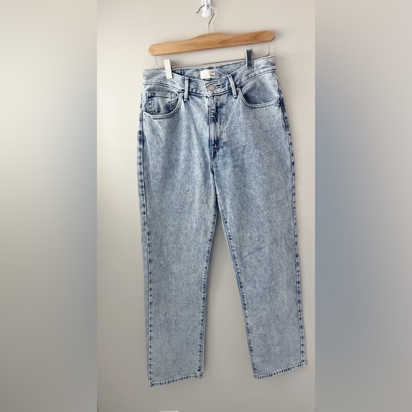 ARITZIA Wilfred Free Vintage 90’s Wash Denim Straight Jeans Women’s Size 2 - Picture 2 of 7